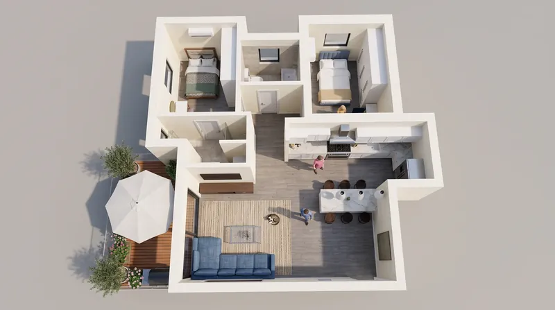 Floor Plan to Render with AI: Photorealistic Images That Keep Your Plan